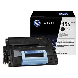 Картридж лазерный HP 45A Q5945A черный оригинальный