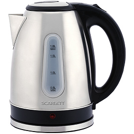 Чайник электрический Scarlett SC-EK21S75 серебристый