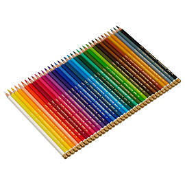 Карандаши цветные художественные классические Koh-i-Noor Polycolor 36 карандашей 36 цветов шестигранные