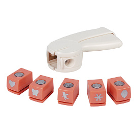 Дырокол фигурный, со сменными насадками, 5 штук, ОСТРОВ СОКРОВИЩ, 662783 фото Дырокол фигурный, со сменными насадками, 5 штук, ОСТРОВ СОКРОВИЩ, 662783