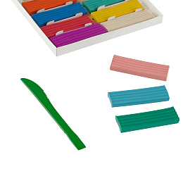 Пластилин Мульти-Пульти "Чебурашка", 12 цветов, 144г, со стеком, картон фото Пластилин Мульти-Пульти "Чебурашка", 12 цветов, 144г, со стеком, картон