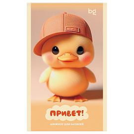 Блокнот А6 32л., на скрепке BG "Милые пушистики