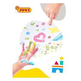 Краски пальчиковые Jovi 6 цветов по 35 мл