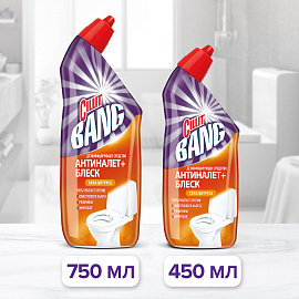 Средство для сантехники чистящее Cillit Bang 0.45 л для уборки туалета