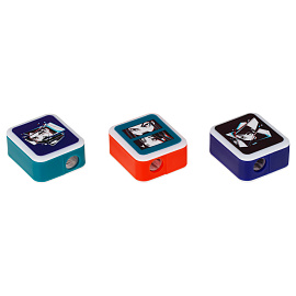 Точилка пластиковая MESHU "Kawaii", 1 отверстие, ассорти фото Точилка пластиковая MESHU "Kawaii", 1 отверстие, ассорти