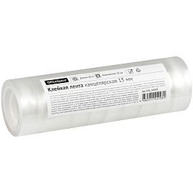 Клейкая лента 15мм*20м, OfficeSpace, прозрачная фото Клейкая лента 15мм*20м, OfficeSpace, прозрачная