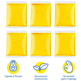 Легкий пластилин для лепки Мульти-Пульти, желтый, 6шт., 60г, прозрачный пакет фото Легкий пластилин для лепки Мульти-Пульти, желтый, 6шт., 60г, прозрачный пакет