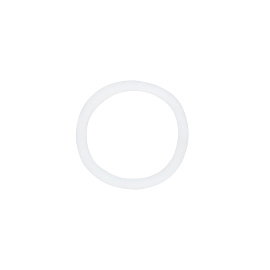 Резинки для волос MESHU "Essence thin", белые, 6шт., диаметр 4см, европодвес фото Резинки для волос MESHU "Essence thin", белые, 6шт., диаметр 4см, европодвес