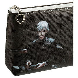 Пенал мягкий 200*85*30 MESHU "Player", искусственная кожа