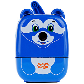 Точилка механическая Мульти-Пульти "Енот", пласт. корпус, инд. упаковка фото Точилка механическая Мульти-Пульти "Енот", пласт. корпус, инд. упаковка