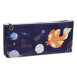 Пенал мягкий 200*85*30 MESHU "Fox", искусственная кожа фото Пенал мягкий 200*85*30 MESHU "Fox", искусственная кожа