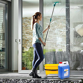 Средство для мытья стекол и зеркал 5 л, LAIMA PROFESSIONAL, 601610 фото Средство для мытья стекол и зеркал 5 л, LAIMA PROFESSIONAL, 601610