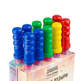 Мыльные пузыри ТРИ СОВЫ "Котенок", 200мл, ассорти