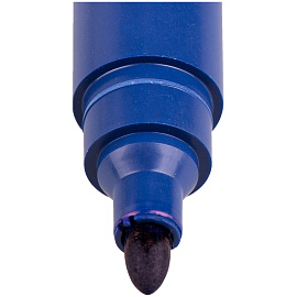 Маркер перманентный OfficeSpace "8004А" синий, пулевидный, 3мм фото Маркер перманентный OfficeSpace "8004А" синий, пулевидный, 3мм