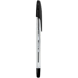 Ручка шариковая СТАММ "Орбита 100" черная, 0,7мм фото Ручка шариковая СТАММ "Орбита 100" черная, 0,7мм