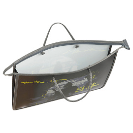 Папка с ручками А4 ArtSpace "Samurai", пластик, на молнии, 45мм