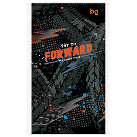 Блокнот А6 32л., на скрепке BG "Гонки. Скорость