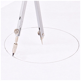 Циркуль ArtSpace металлический, 135мм, ПВХ чехол фото Циркуль ArtSpace металлический, 135мм, ПВХ чехол