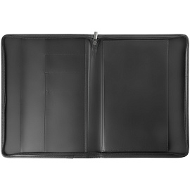 Папка деловая OfficeSpace Leo из искуственной кожи черного цвета (ПаКЗ_574)