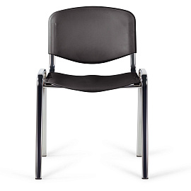 Стул STAFF "Iso Plast CF-009", хром каркас, пластик черный, 532571 фото Стул STAFF "Iso Plast CF-009", хром каркас, пластик черный, 532571