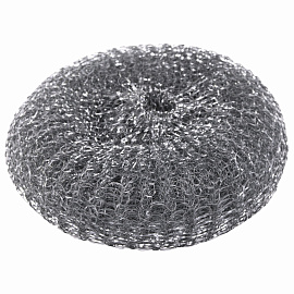 Губка (мочалка) металлическая, сетчатая, 60 г, БОЛЬШАЯ, для посуды, гриля, плиты, LAIMA, 603105 фото Губка (мочалка) металлическая, сетчатая, 60 г, БОЛЬШАЯ, для посуды, гриля, плиты, LAIMA, 603105