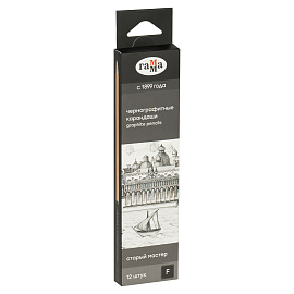 Карандаш ч/г Гамма "Старый мастер", F, кедр, заточен. фото Карандаш ч/г Гамма "Старый мастер", F, кедр, заточен.