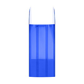 Лоток для бумаг вертикальный СТАММ "Фаворит", тонированный синий, ширина 90мм фото Лоток для бумаг вертикальный СТАММ "Фаворит", тонированный синий, ширина 90мм