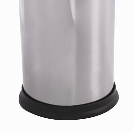 Ершик для унитаза с подставкой, нержавеющая сталь, зеркальный, LAIMA, 601616