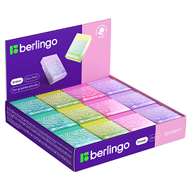 Ластик Berlingo "Gradient" прямоугольный, пластиковый кейс, Eco-Pvc, 45*32*11мм фото Ластик Berlingo "Gradient" прямоугольный, пластиковый кейс, Eco-Pvc, 45*32*11мм