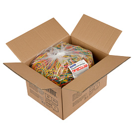 Банковская резинка 10кг OfficeSpace, диаметр 60мм, ассорти