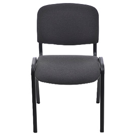 Стул офисный Easy Chair Изо чёрный ткань металл чёрный (1397333)
