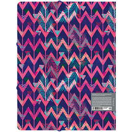 Папка на резинке Berlingo "Tropical" А4, 600мкм, с рисунком