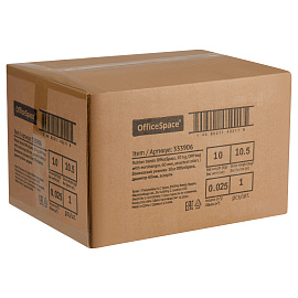 Банковская резинка 10кг OfficeSpace, диаметр 60мм, ассорти