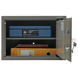 Сейф AIKO "ТМ-30", 300х440х355 мм, 16 кг, ключевой замок, полка