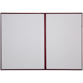 Папка адресная "Виньетка" OfficeSpace, А4, бумвинил, бордовый, инд. упаковка