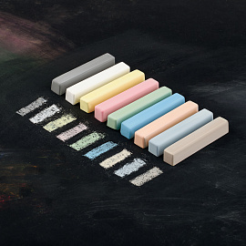 Мел Мульти-Пульти Чебурашка 9 штук 9 цветов