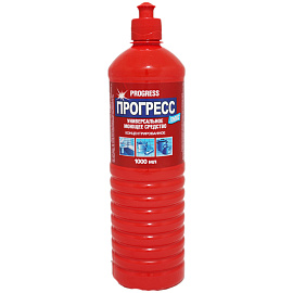 Средство моющее универсальное 1 л, ПРОГРЕСС "Люкс", пуш-пул, М07-1