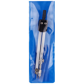 Циркуль ArtSpace металлический, 135мм, ПВХ чехол фото Циркуль ArtSpace металлический, 135мм, ПВХ чехол