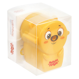 Точилка механическая Мульти-Пульти "Медвежонок", пласт. корпус, инд. упаковка фото Точилка механическая Мульти-Пульти "Медвежонок", пласт. корпус, инд. упаковка