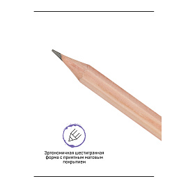 Карандаш ч/г Гамма "Старый мастер", H, кедр, заточен. фото Карандаш ч/г Гамма "Старый мастер", H, кедр, заточен.