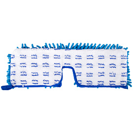 Насадка МОП для швабры OfficeClean Professional двусторонняя, 40*10см, микрофибра