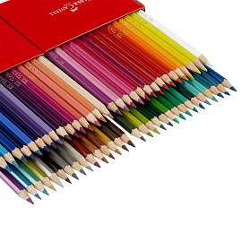 Карандаши цветные Faber-Castell 60 цветов шестигранные фото Карандаши цветные Faber-Castell 60 цветов шестигранные