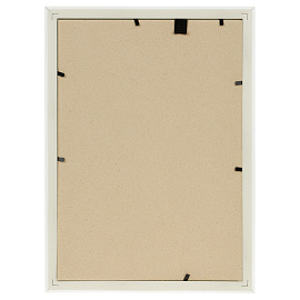 Рамка пластиковая 21*30см, OfficeSpace "Wave", белая