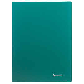 Папка 20 вкладышей BRAUBERG "Office", зеленая, 0,5 мм, 222627 фото Папка 20 вкладышей BRAUBERG "Office", зеленая, 0,5 мм, 222627