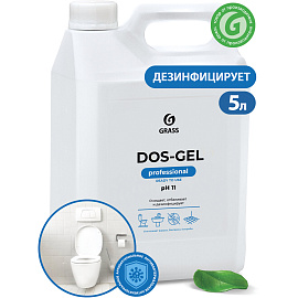 Профхим сантех щел гель с отбел/дез-эфф, с ХЛОР Grass/DOS GEL 5,3кг_РТК