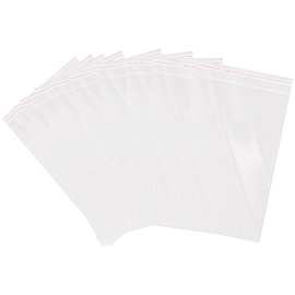 Пакет с клеевым краем OfficeSpace, 20*30+4см, БОПП, 25мкм фото Пакет с клеевым краем OfficeSpace, 20*30+4см, БОПП, 25мкм