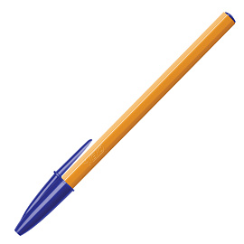 Ручка шариковая неавтоматическая Bic Orange синяя (толщина линии 0.3 мм)