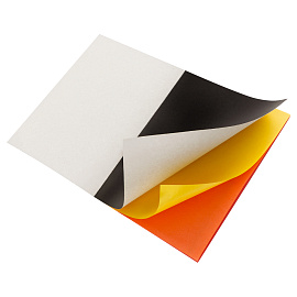 Набор А4 цв. немел. картона, 8л., 8цв. и цв. двустор. газет. бумаги, 16л., 16цв., ArtSpace, на склейке