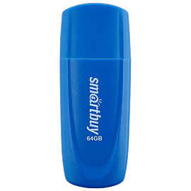 Память Smart Buy "Scout" 64GB, USB 2.0 Flash Drive, синий