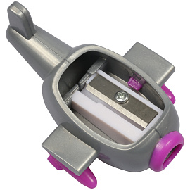 Точилка пластиковая Мульти-Пульти "Вертолет Енота" 1 отверстие, 4 цвета, дисплей фото Точилка пластиковая Мульти-Пульти "Вертолет Енота" 1 отверстие, 4 цвета, дисплей